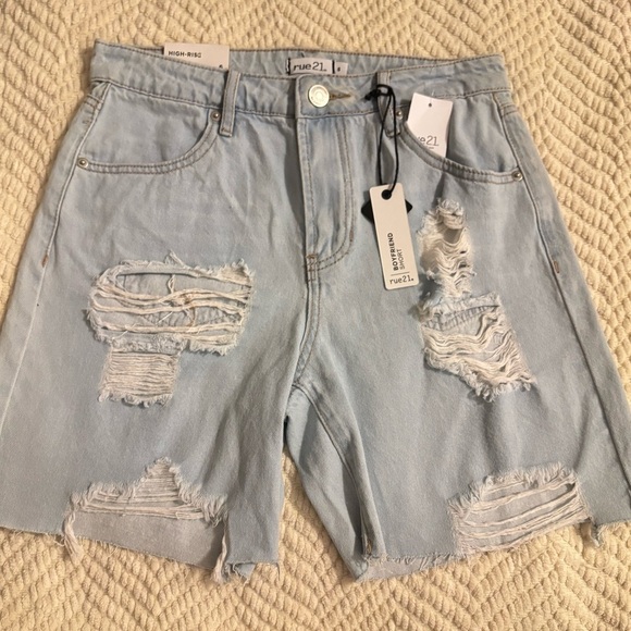 Rue21 Pants - Rue21 Light Blue Denim Shorts Size 6